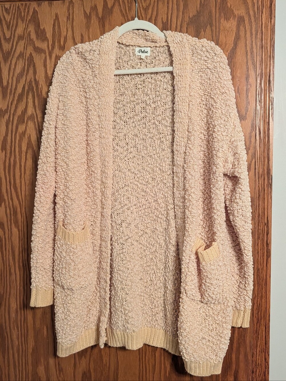 Pulse Boutique Yellow Popcorn Cardigan